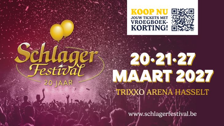 In 2027 viert Het Schlagerfestival 20 jaar 🥳