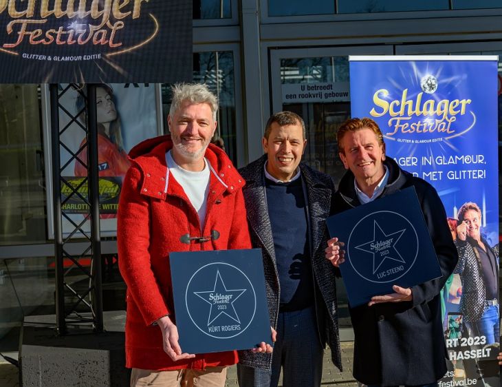 Sfeerfoto's Walk of Fame Schlagerfestival Hasselt