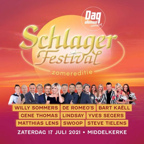 Het Schlagerfestival krijgt zomereditie in Middelkerke