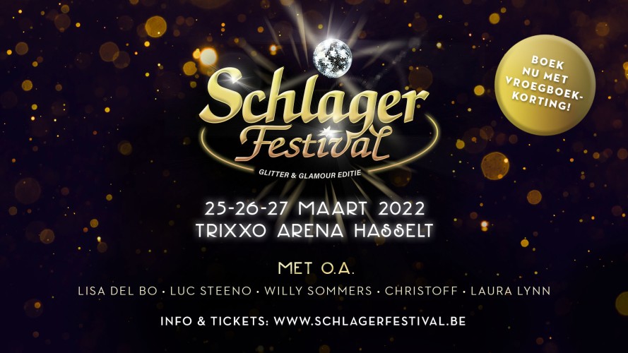 Het Schlagerfestival houdt Glitter & Glamour editie in 2022