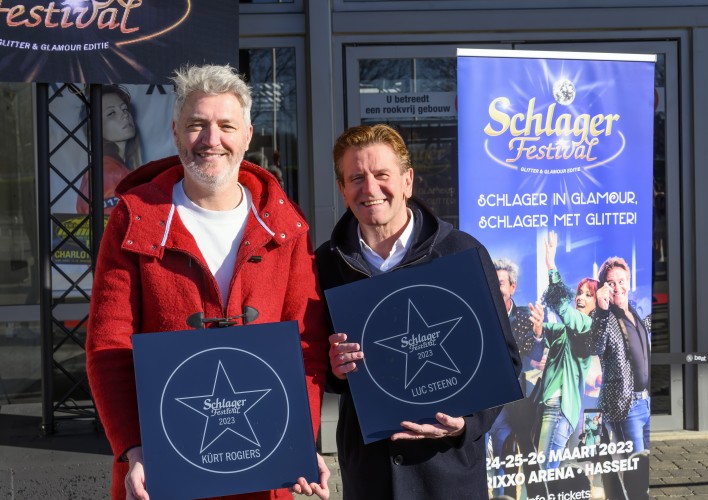 Sfeerfoto's Walk of Fame Schlagerfestival Hasselt