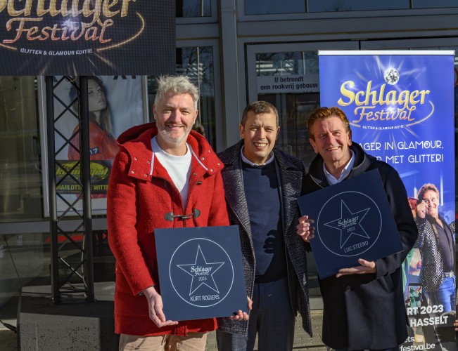 Sfeerfoto's Walk of Fame Schlagerfestival Hasselt